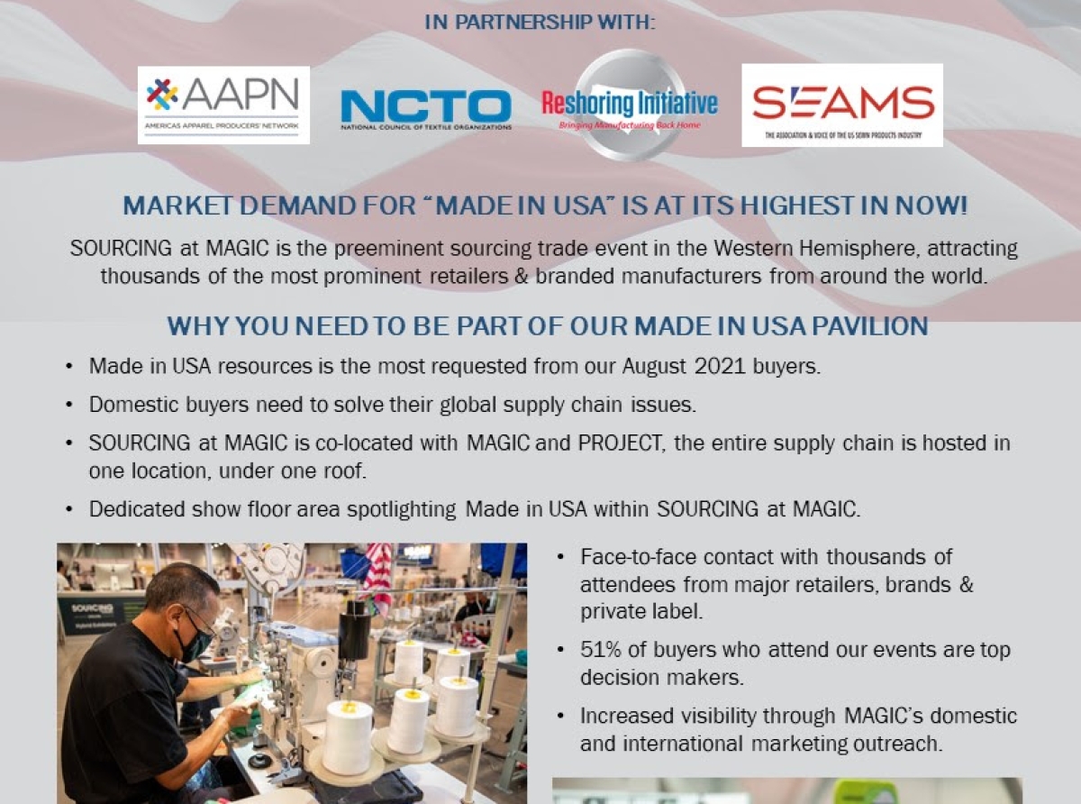 Sourcing at MAGIC: SPRING 2022 EVENT SPOTLIGHT: MADE IN USA